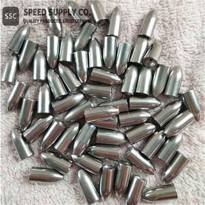 Tungsten Alaşımlı Mermi Şekli Balıkçılık Platin